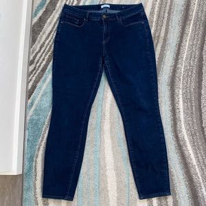 Loft | Women’s Dark Wash Skinny Jeans Size 10